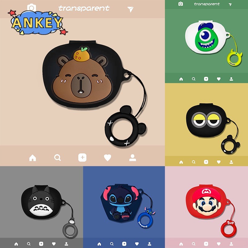 for Edifier NeoBuds Planar Case Protective Silicone Cute Cartoon Covers Edifier NeoBuds Pro 3 Wirele