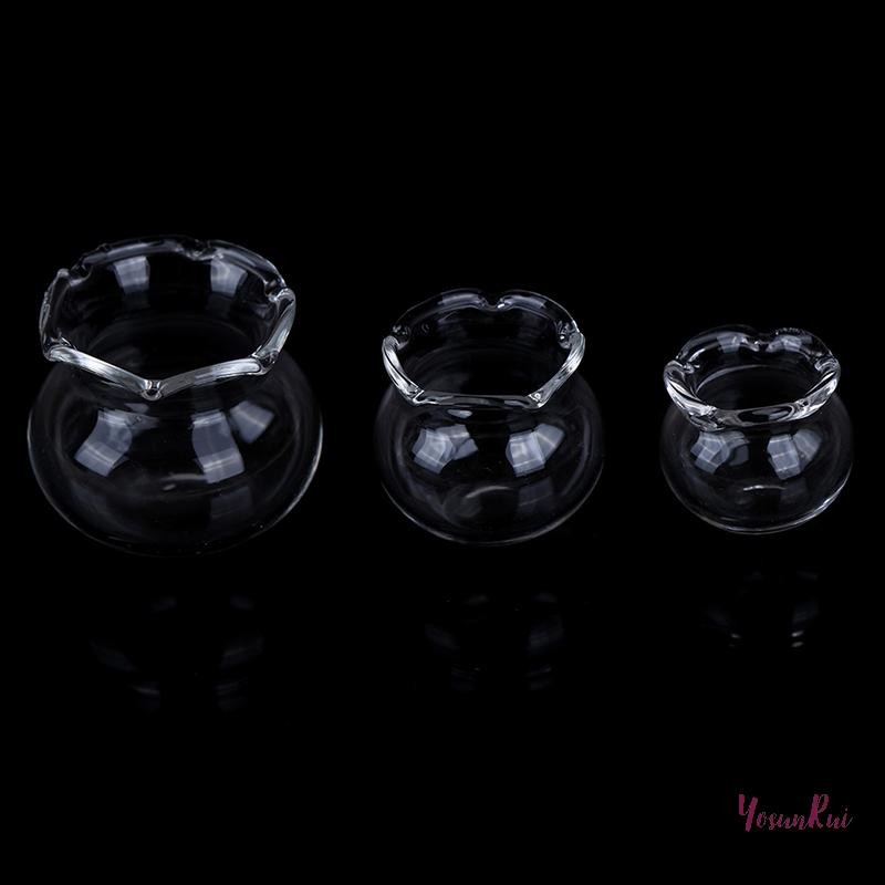 YosunRui] 1:12 Dollhouse Miniature แก้วใสตู้ปลาสําหรับตกแต่งบ้านตุ๊กตาใหม่