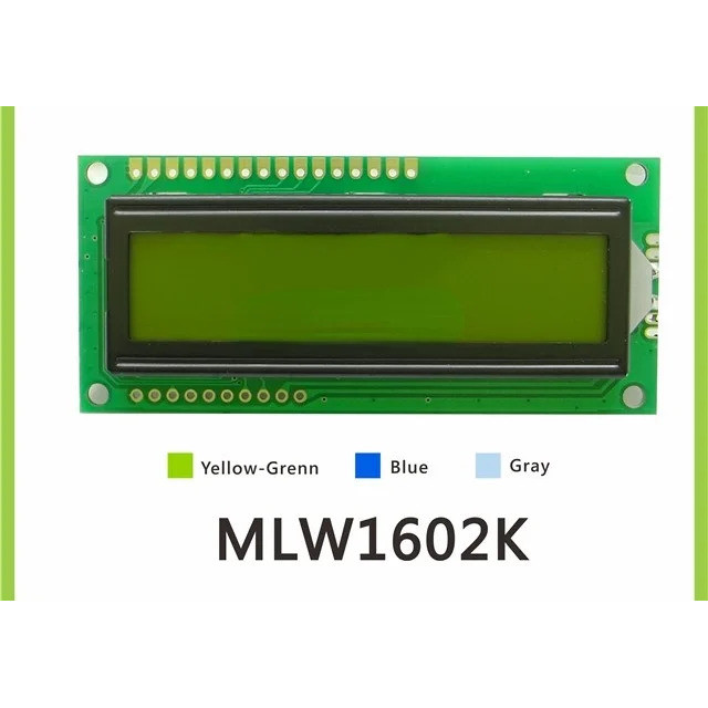 LCD 1602 โมดูล LCD 16x2 ST7070 Display Serial Parallel Port 1602K