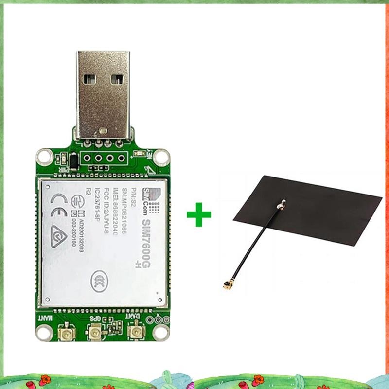 SIMcom SIM7600G-H LTE CAT4 USB Dongle Core Board + FPC รองรับ GNSS Development Core Board