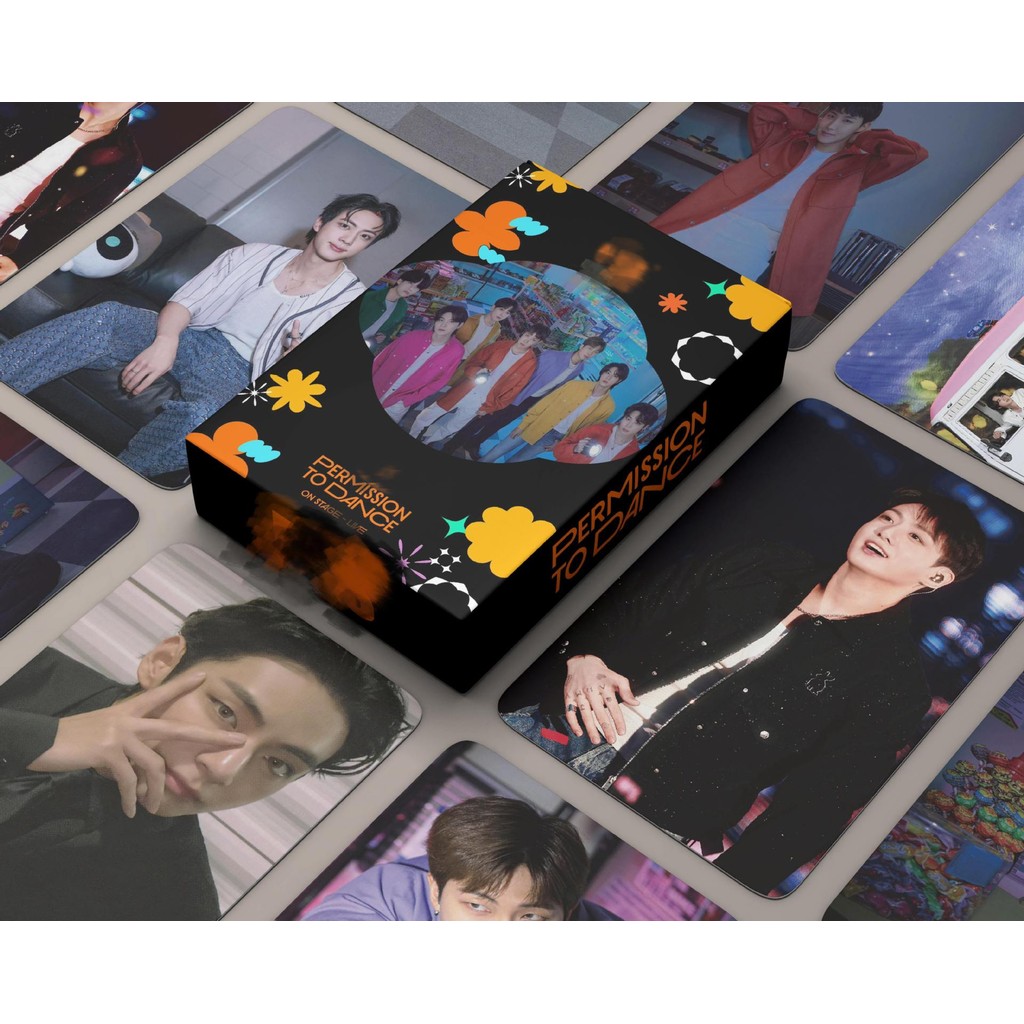 55-127pcs PERMISSION TO DANCE ON STAGE Photocards 2025 FESTA 12th Anniversary Jin ECHO J-HOPE V JUNG
