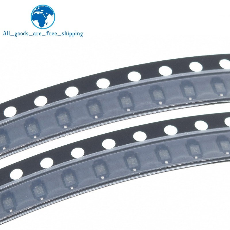 TZT 100 ชิ้นสารพัน 0805 1206 แพ็ค 1N5819 1N4007 1N4148 Series 1N4148WS 1N5819WS B5819WS สําหรับส่วนป