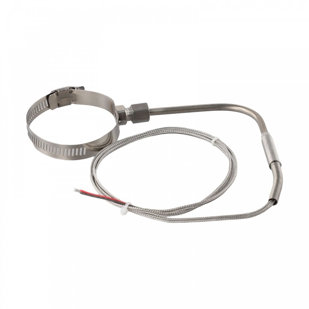 K ประเภท Thermocouple Sensor EGT Probe มุมขวา 80x5 มม.3 3 ฟุตสแตนเลส
