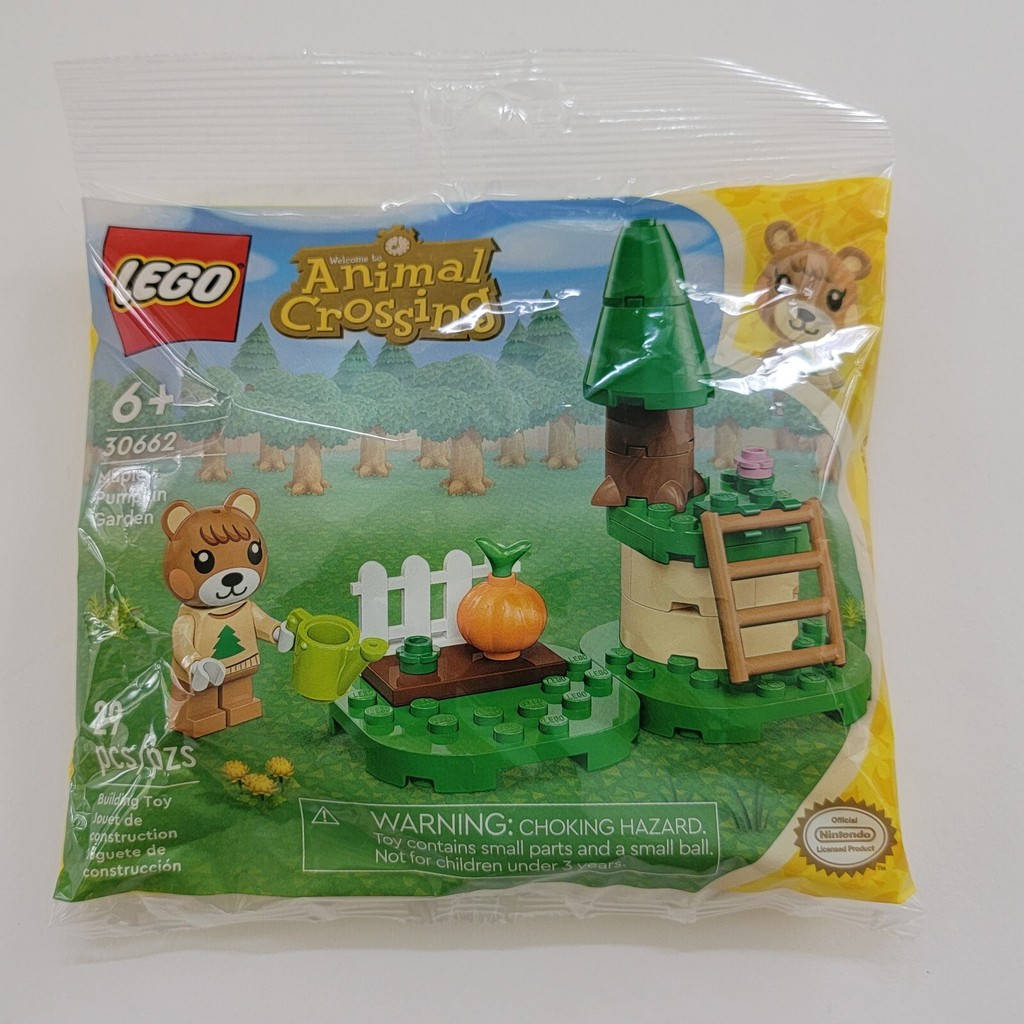 LEGO 30662 Animal Crossing Maples Pumpkin Garden Polybag - ใหม่