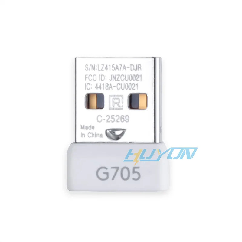 อะแดปเตอร์รับสัญญาณ USB Dongle 2.4G สําหรับเมาส์เล่นเกมไร้สาย Logite.ch G705