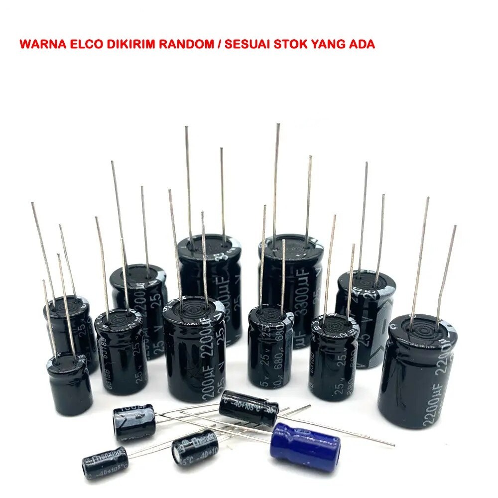 (KB) IMPORT ELCO 6.8UF 450V ELKO 6.8 UF 450 VOLT