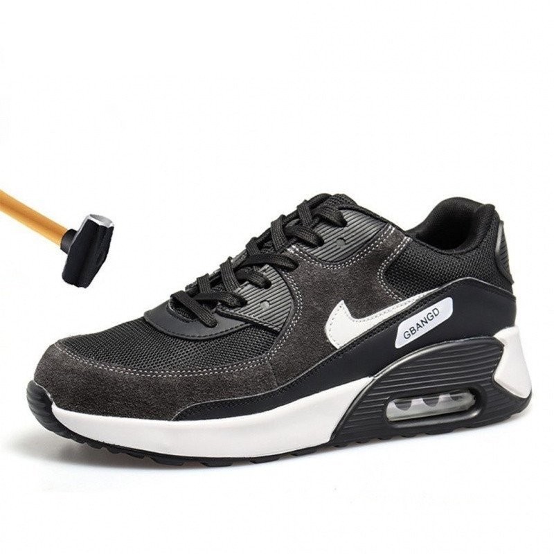 รองเท้านิรภัยรองเท้าเซฟตี้หัวเหล็กรองเท้าผู้ชายผู้หญิงแฟชั่น 523 DD1I 21XB