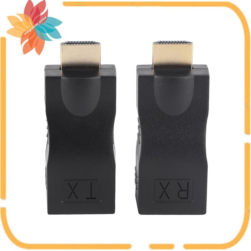 4K 3D 1.4 30M Extender to RJ45 over Cat 5e/6 Network LAN Ethernet Adapter