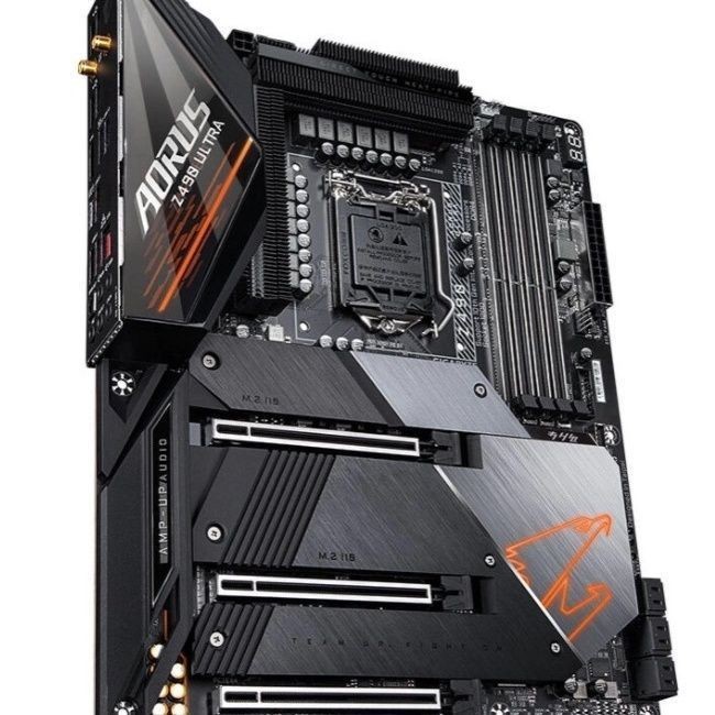 เมนบอร์ดเดสก์ท็อป Gigabyte Z490 AORUS ULTRA1200 รองรับหน่วยความจํา ddr4 รุ่นที่ 10