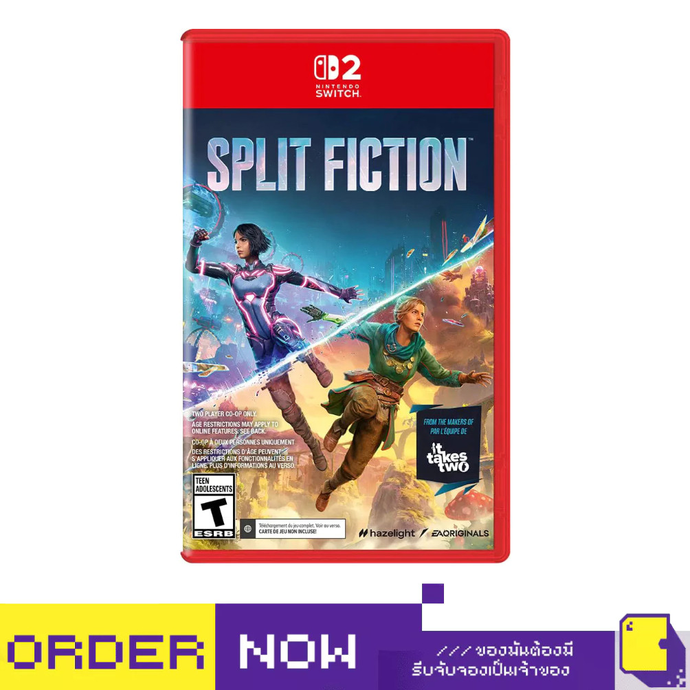[+..••] พร้อมส่ง | NS2 SPLIT FICTION (CODE IN A BOX) (เกม Nintendo Switch™🎮) | By ClaSsIC GaME