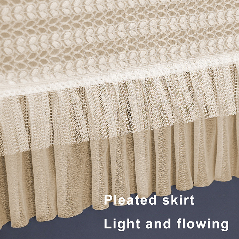 50*130เซนติเมตรตู้เย็นฝุ่นปกสองประตูยุโรปลูกไม้ผ้าปกฝาครอบป้องกันไมโครเวฟเครื่องซักผ้าประตูเดียวปก - รูปที่ 2