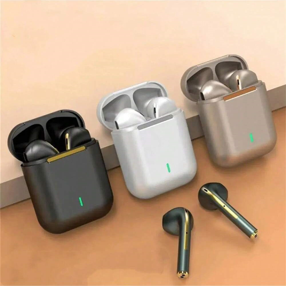 Original J18 TWS Pro หูฟังไร้สายบลูทูธหูฟัง Touch Control หูฟังหูฟังชนิดใส่ในหูสําหรับ Apple iPhone 