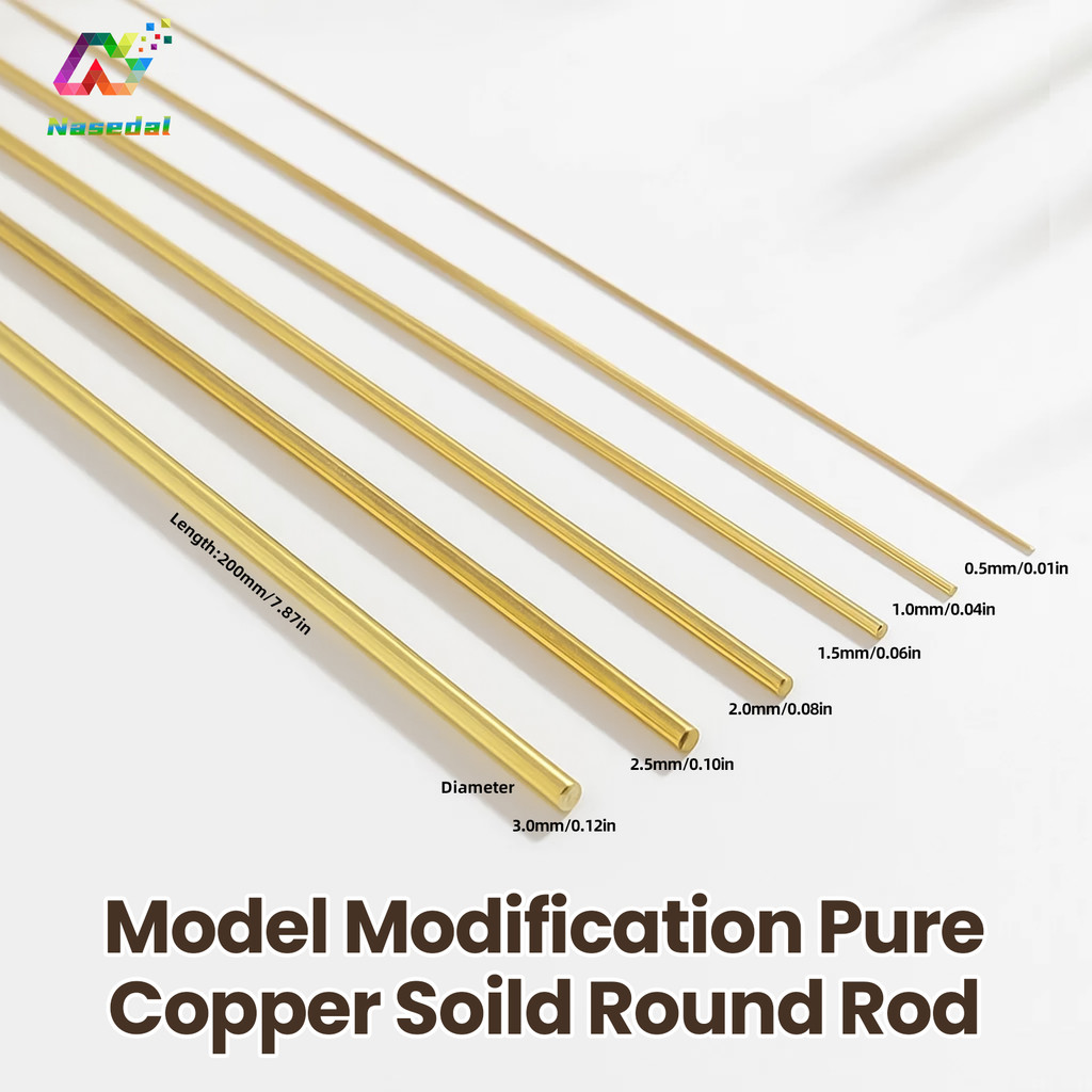 Nasedal Brass Rods for Model Building