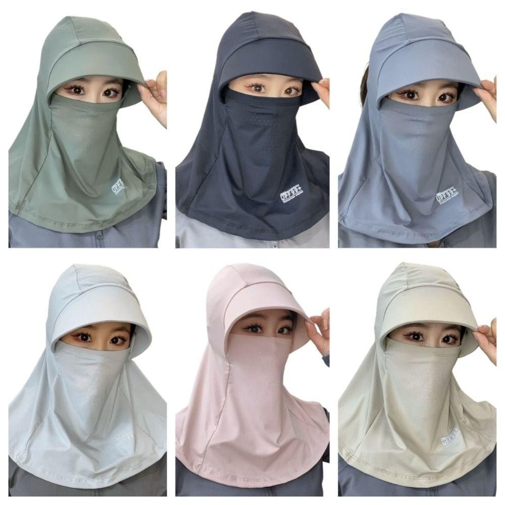 Jsjjingpหมวกกันแดดกันแดด,ป้องกันรังสียูวีสีทึบฤดูร้อนหมวกป้องกันรังสียูวี,ลําลองปีกกว้างยามคอกันฝุ่นชาหยิบหมวกฤด