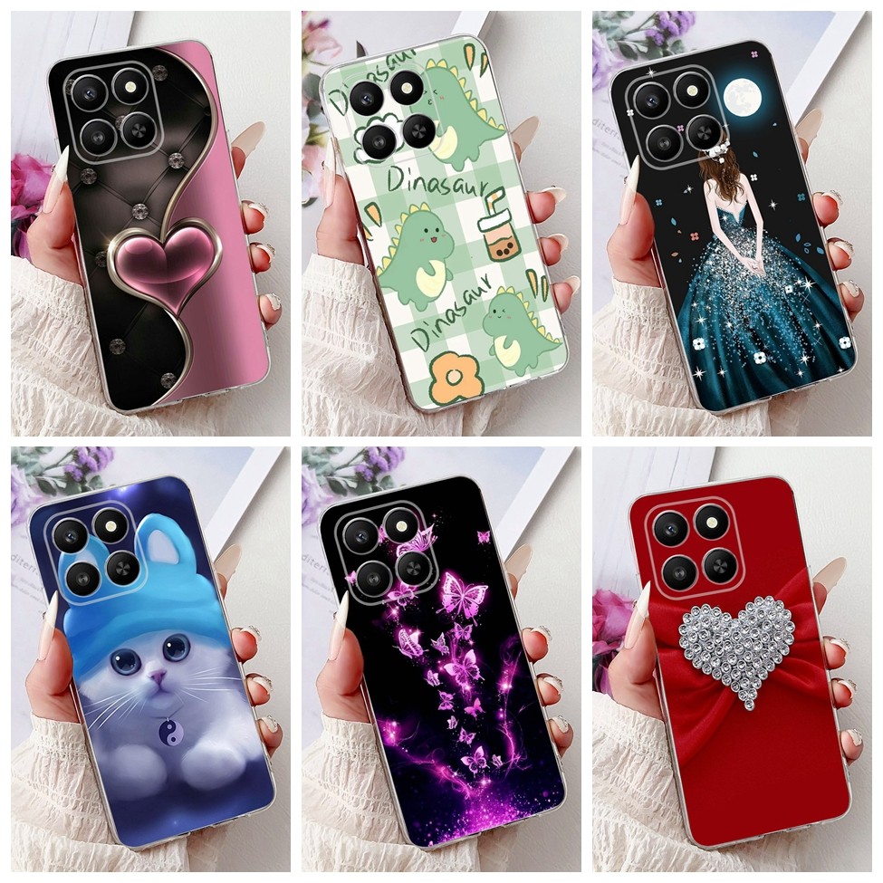 Cover Honor 400 Smart 5G Case LGN-NX1 Clear Luxury Fashion Butterfly Love Cute Cool Boys Girls Phone