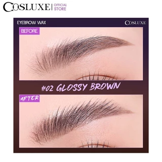 COSLUXE BROW AGAIN EYEBROW WAX ที่ปัดขนคิ้ว เนื้อแว็กซ์ ช่วยล็อคทรงขนคิ้วให้ตั้งฟู
