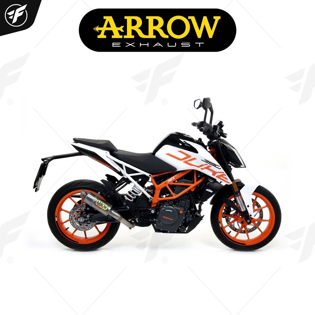 ท่อสูตร/ท่อแต่ง/ท่อไอเสีย Arrow GP2 Slip on : for KTM Duke 390/RC 390 17-19