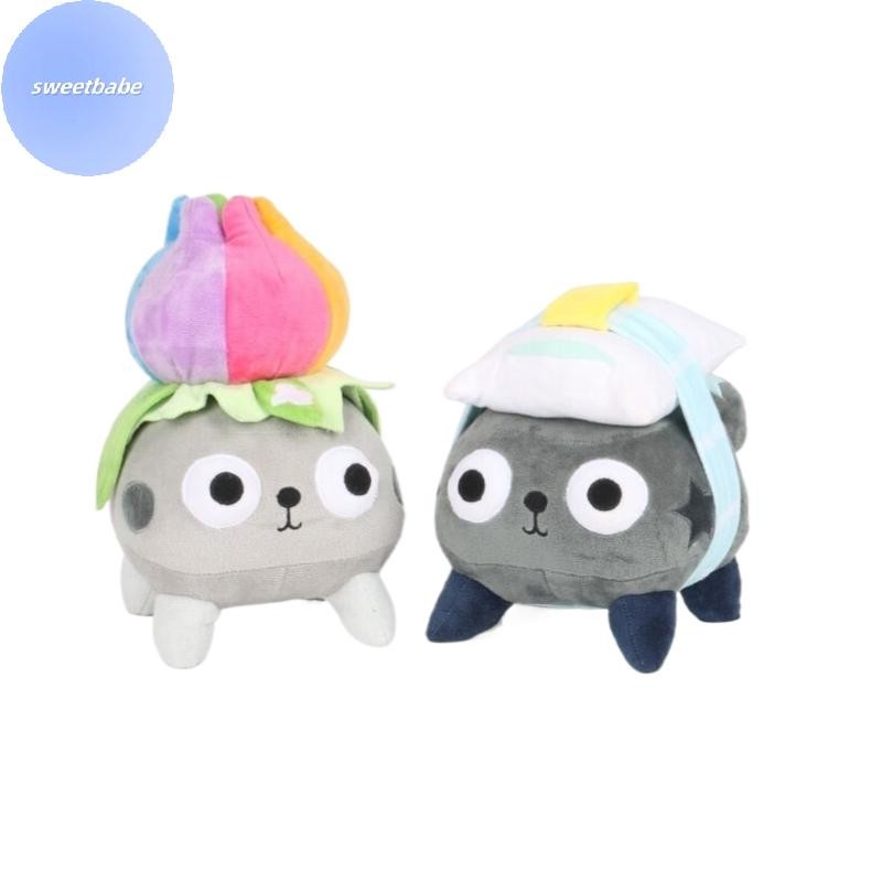 SEBABE Dandys World ตุ๊กตาตุ๊กตา 9.84 นิ้ว Pebble จาก Dandys World Plushies ของเล่นยัดไส้รูปตุ๊กตาสํ