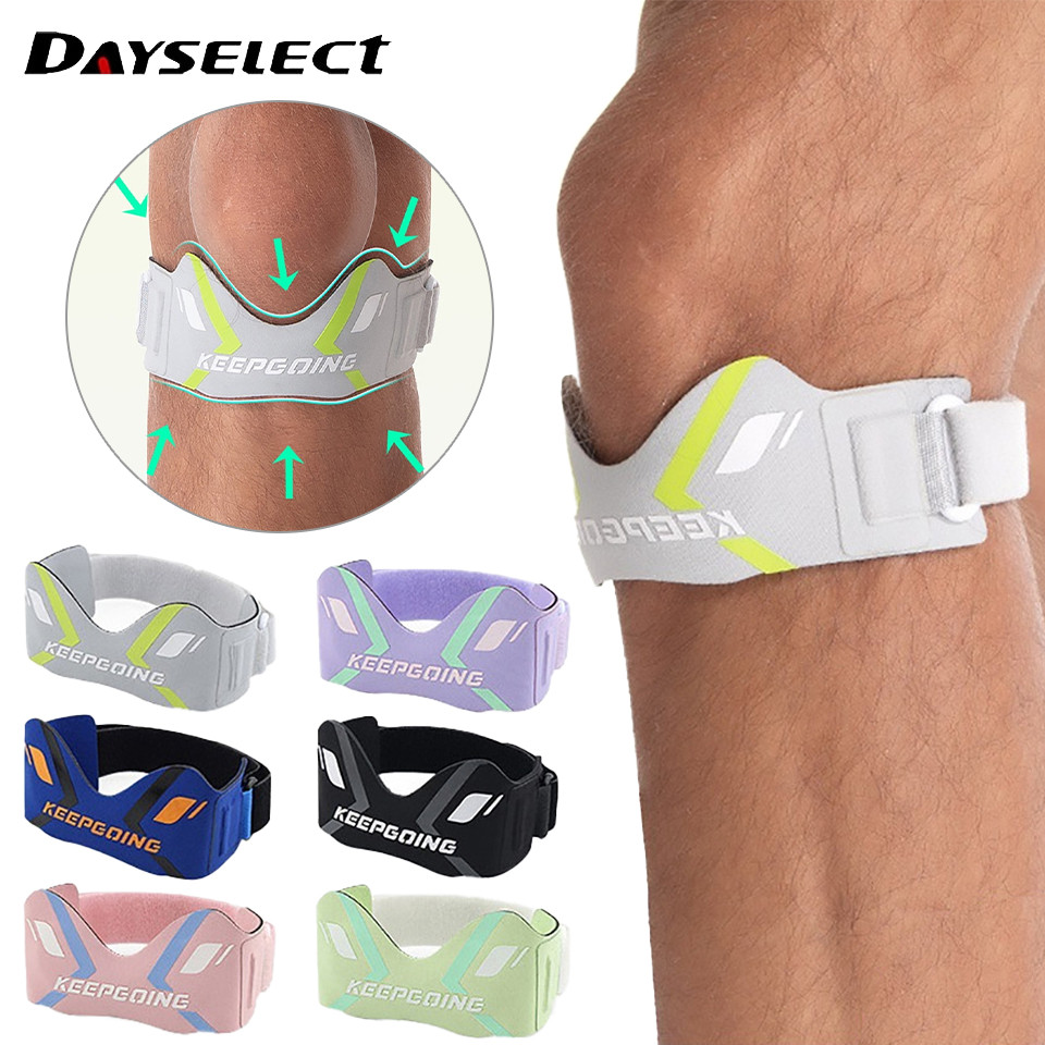 DAYSEELECT สายรัดเข่าสำหรับผู้ชาย ช่วยเพิ่มเสถียรภาพและความกระชับแก้อาการปวดเข่า