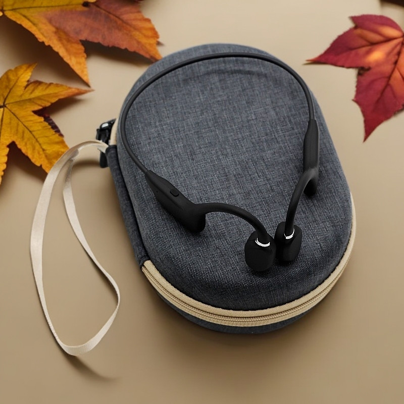 Hard Shell สําหรับ Bone Conduction หูฟัง,สําหรับ AfterShokz AS600/AS650/AS660/AS800, สําหรับ Sanag A5X/A5S, สําหรับ Philips TAN6605, สําหรับ NANK Runner Pro และหูฟัง Bone Conduction