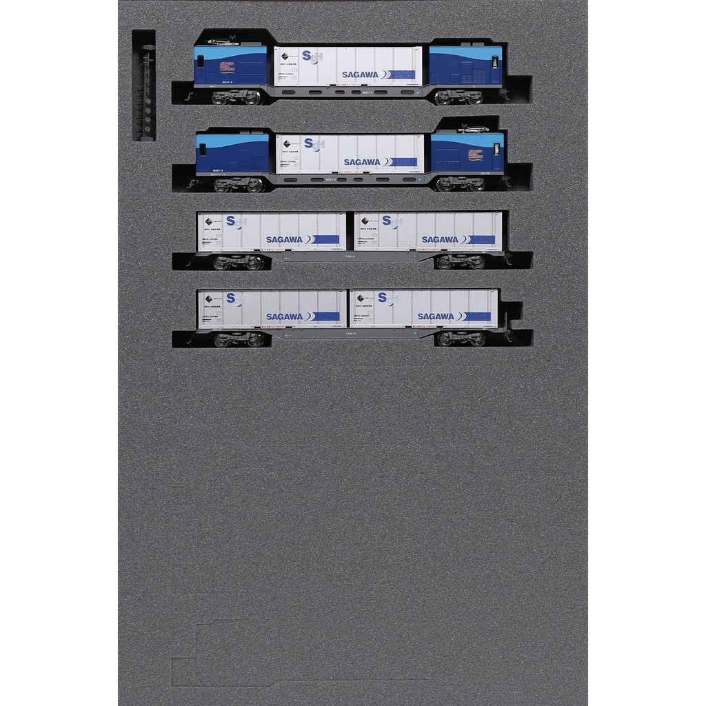 KATO N Gauge M250 Super Rail Cargo U50A Container Loaded Extension Set A 4 Cars 10-1722 Model Train