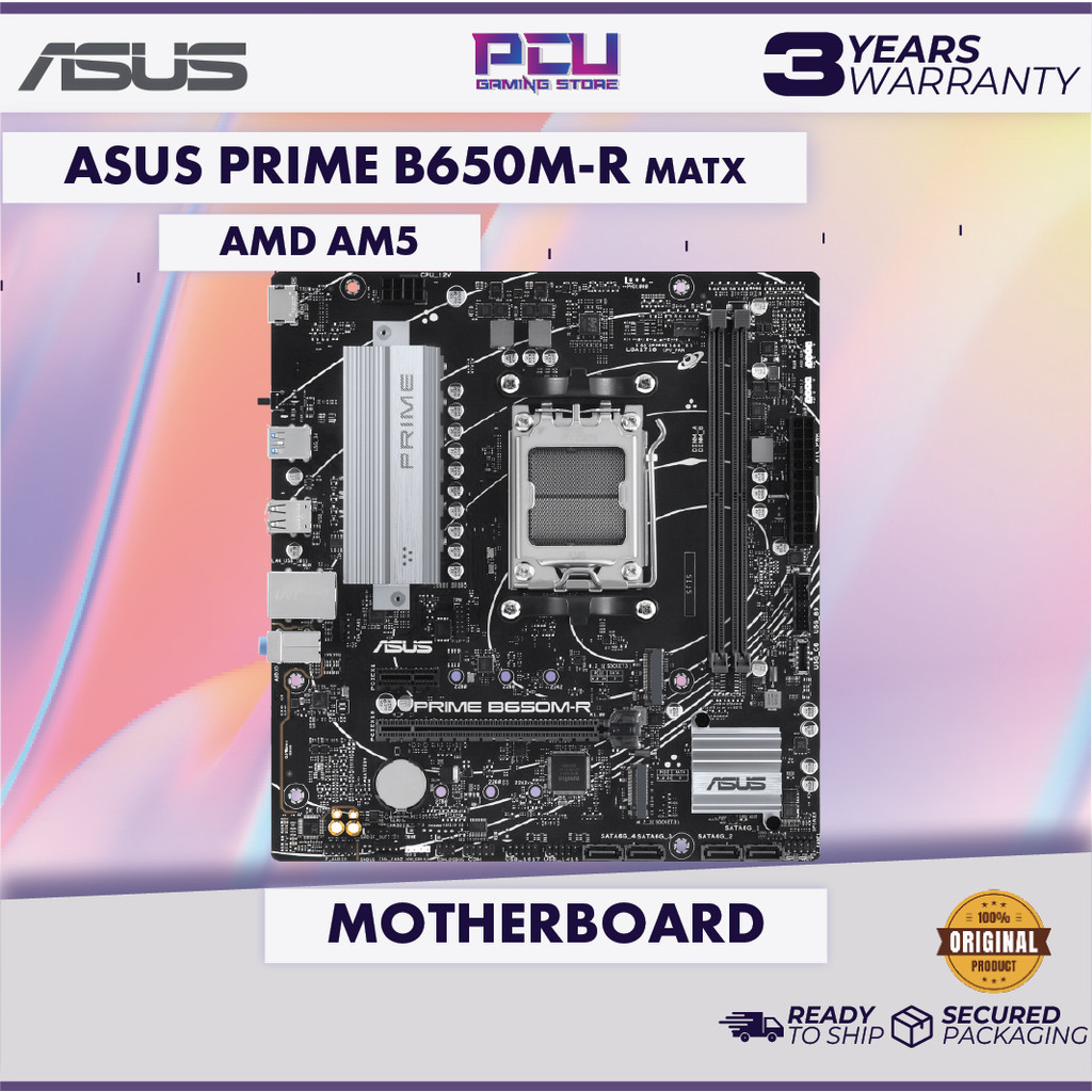 ASUS PRIME B650MR AM5 MATX MOTHERBOARD BULK