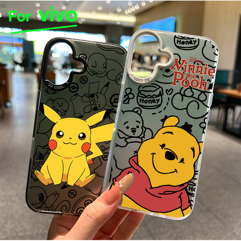 For Vivo เคสโทรศัพท์วิโว่ Y200 Y20 Y20s Y12s Y12A  แบร์ Y17 Y12 Y15 Y11 Y12i Y15A โทรศัพท์วิโว่ V40 V40PRO Y18 - รูปที่ 2