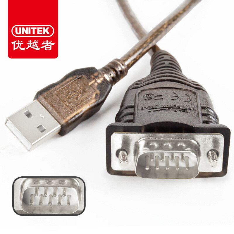 Superior (UNITEK) usb to rs232 Serial Cable usb to com9 Pin Male Serial Port Cable Y-108