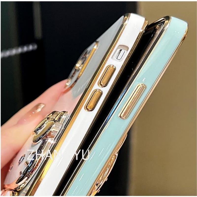 ปลอก Samsung A51 4G A71 4G M51 เคสโทรศัพท์ TPU 3D กระต่ายสเตอริโอขาตั้ง Ultra Thin Electroplated Soft Case Shock Protection Case พร้อมสร้อยข้อมือ - รูปที่ 7