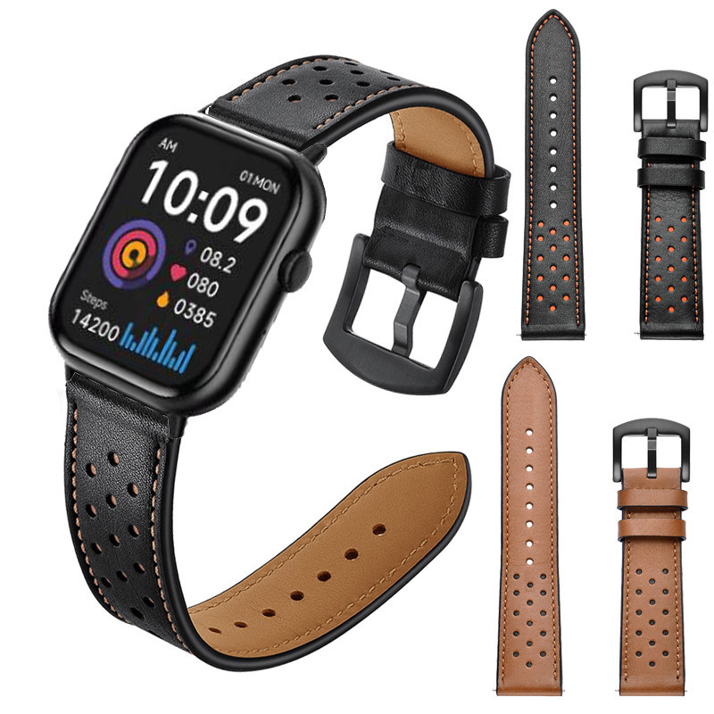 Hcare GO5 สมาร์ทนาฬิกาสายหนังสําหรับ Hcare GO 5 Smartwatch Band นุ่มสร้อยข้อมือกีฬาเปลี่ยนสายรัดข้อม