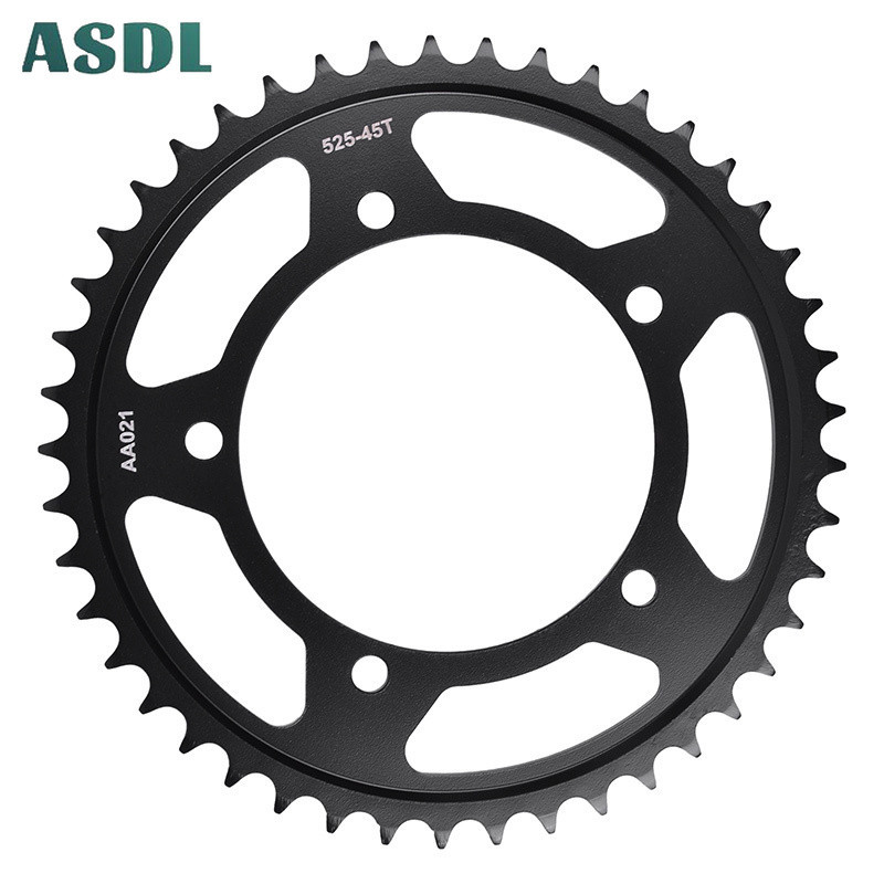 Asdl 525-45T รถจักรยานยนต์ 20CrMnTi สเตอร์หลังสําหรับ Suzuki Road GSX-R600 K1,K2,K3,K4,K5 GSX-R750 K