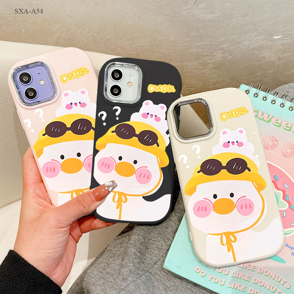 Samsung Galaxy A55 A54 A53 A50S A06 A16 A04S A05 A05S A50 A51 A15 A12 A14 A02 A03 A03S A23 A24 4G 5G เคสซัมซุง เคส PD