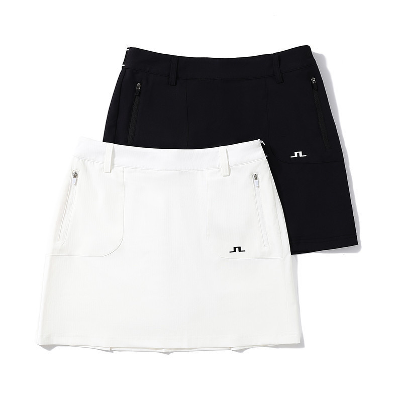 【New】J L Summer Golf Women's Skirt Non-Ironing Quick-Drying Stretch Outdoor Exercise Shorts Fashion Golf Skirt Clothing