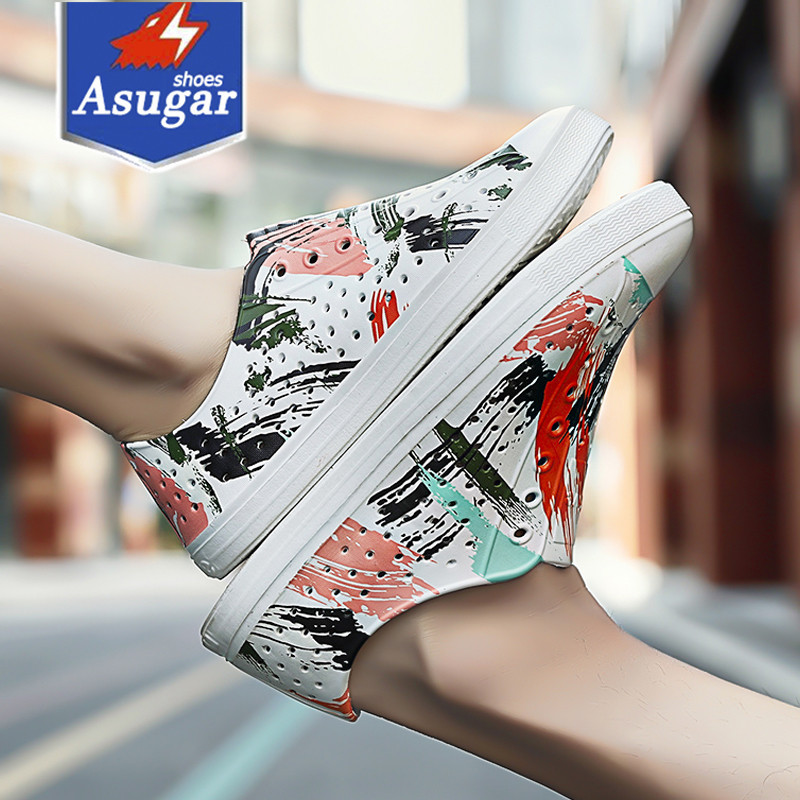 Asu รองเท้าแตะผู้ชายฤดูร้อนอ่อนคัตเอาท์ และชายหญิงรองเท้าแตะ 36-45