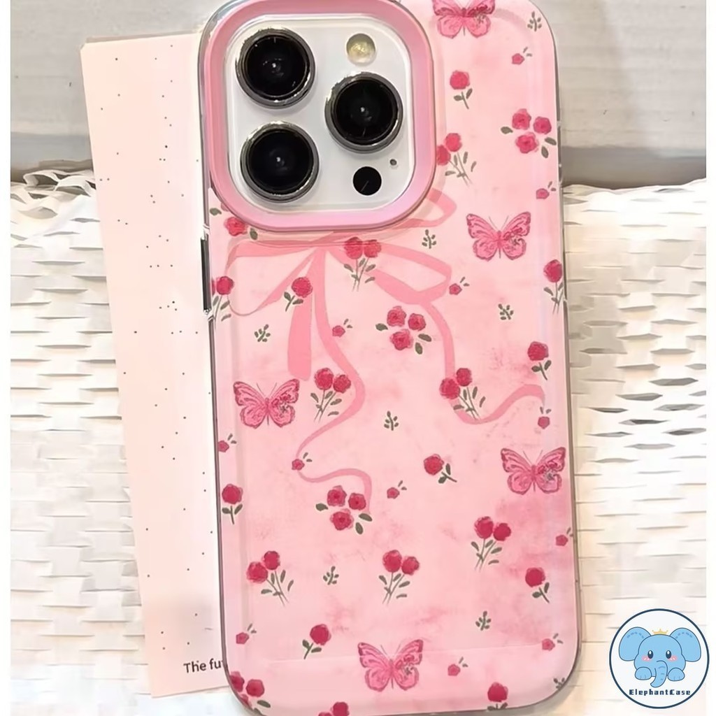 ไล่ระดับสีชมพูลายดอกไม้สีชมพู Redmi 10A 10 10C 9C Nfc 9A 9T POCO M3 Redmi Note 8 10 10s 12 9 11 11s Pro Plus