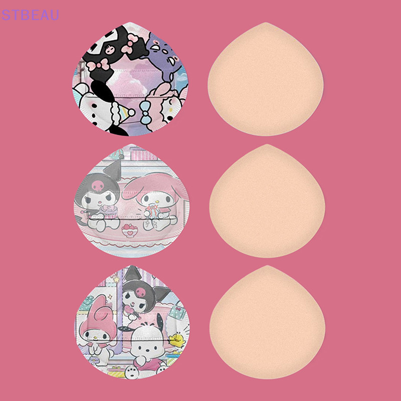 [Cxstbeau] พัฟฟองน้ําแต่งหน้าคอนซีลเลอร์ Super Soft Elastic Cotton Face Base Make Up พัฟเครื่องสําอา