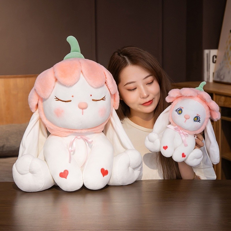 Petal Rabbit กระต่ายน่ารัก ตุ๊กตากระต่ายกลีบ ตุ๊กตารักษา หมอนนอนเด็ก ตกแต่ง ของขวัญ