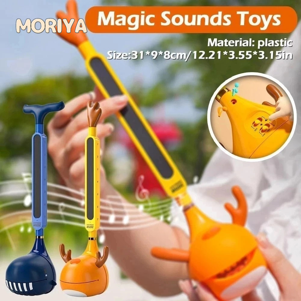 Kids Otamatone Japanese Electronic Musical Instrument Synthesizer Portable Japan Funny Toys For Boys Girlfriend Kawaii Gift