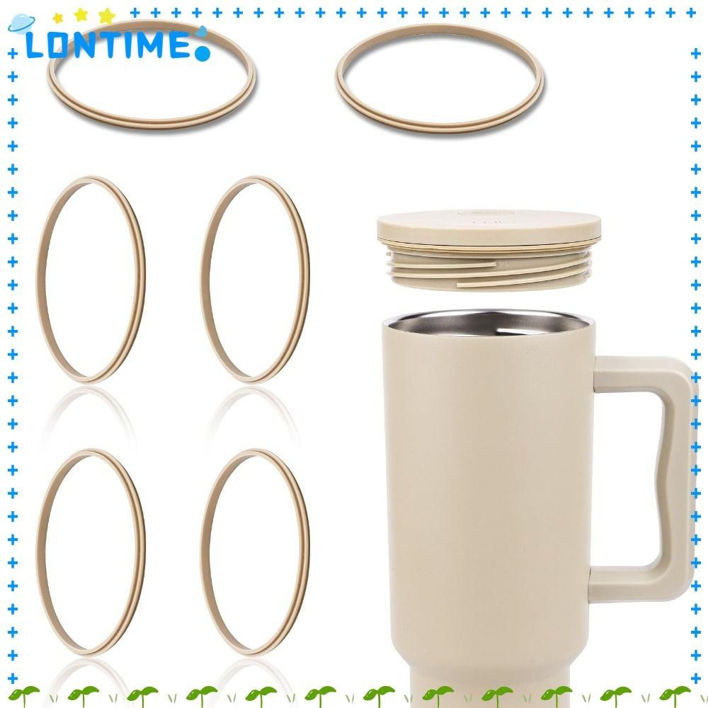 Lontime 1PC ขวดน้ําปะเก็นเปลี่ยน,ทนทานบ้านเปลี่ยนยางฝาซีลปะเก็น,ขวดน้ําอุปกรณ์เสริมซิลิโคนแก้วเดินทางปะเก็นสําหรับเรียบง่ายทันสมัย 40 ออนซ์ Tumbler
