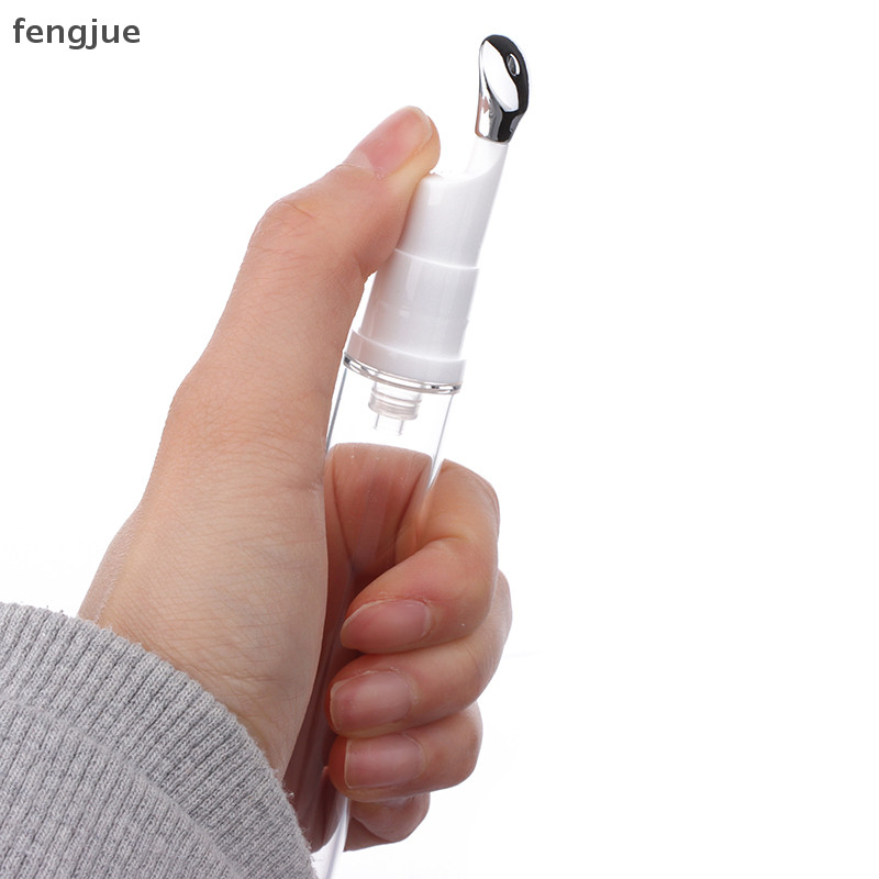 Fengjue 10/15ml คอนเทนเนอร์เครื่องสําอางที่ว่างเปล่าสําหรับครีมบํารุงรอบดวงตานวด Essential ขวดรีฟิล Lip Balm โลหะด้านบนหลอดนุ่ม TH