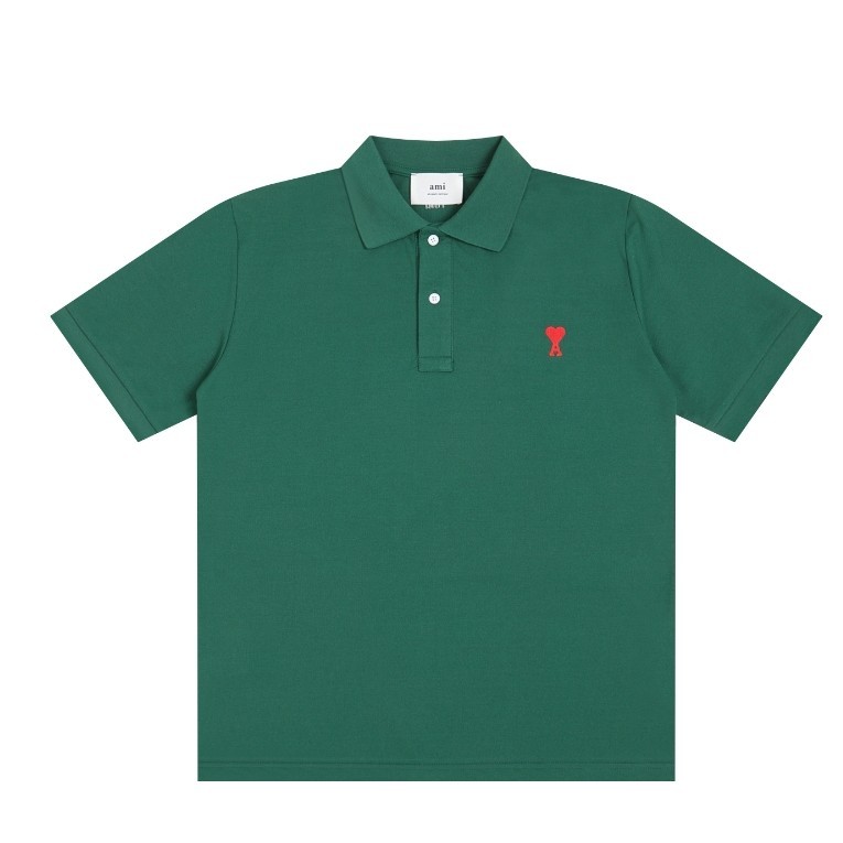 เสื้อโปโลปักลายหัวใจขนาดเล็กอเนกประสงค์ขั้นพื้นฐานคลาสสิก ราคา ถูกที่สุด ดีลบีเคเค แกลเลอรีภาพที่ 4
