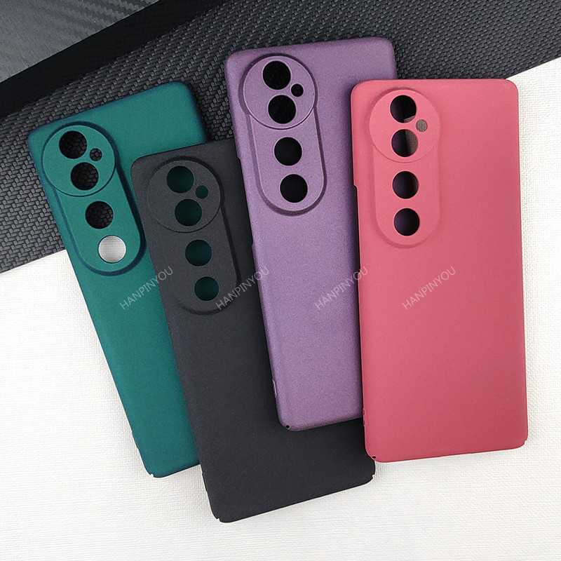 Ultra Thin กันกระแทก Sandstone Matte เคสโทรศัพท์สําหรับ vivo V40 Pro V40Pro 5G 6.78 "Hard PC คลุมทั้งหมดกล้องป้องกันกลับ Shell