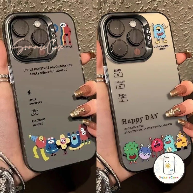 เคส Samsung A05s A54 A03s A03 A11 A03 A53 A02s A15 A24 A04s A14 A05 A32 A23 A13 A12 A34 A55 สัตว์ประหลาด แบรนด์แฟชั่น