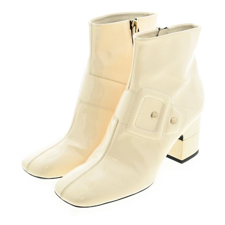 Roger Vivier M O I 5 Boots Women White 22.5cm Direct from Japan Secondhand 2126323d0005