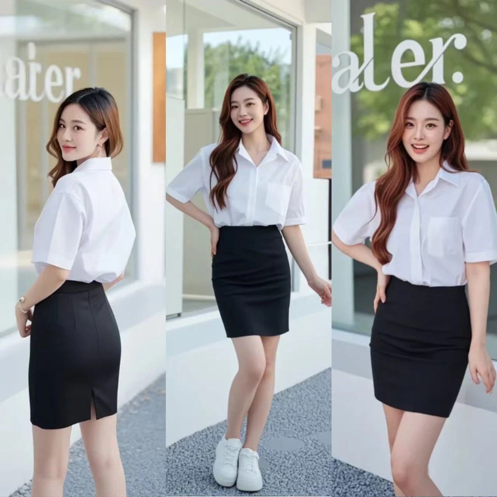 กระโปรงนักศึกษาทรงเอ ทรงเอผ่าหลัง ให้คุณสาวมีความเป็นส่วนตัวและเป็นคนพิเศษ