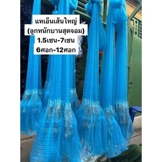 เเหเอ็นใหญ่ พร้อมใช้งาน ตะกั่วหนัก 1.5เซน-7เซน เอ็นใหญ่ 6ศอก-12ศอก