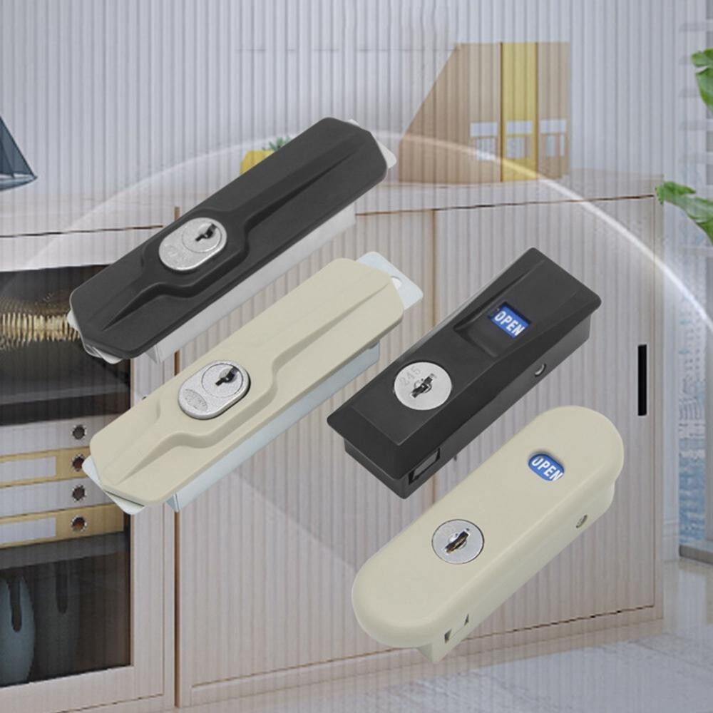 ซิลูโอลัน ล็อคตู้เก็บเอกสาร,เฟอร์นิเจอร์ป้องกันการโจรกรรมประตูบานเลื่อนล็อค,โลหะผสมสังกะสีรักษาความปลอดภัยฮาร์ดแวร์ล็อคลิ้นชักตู้แสดง - รูปที่ 6