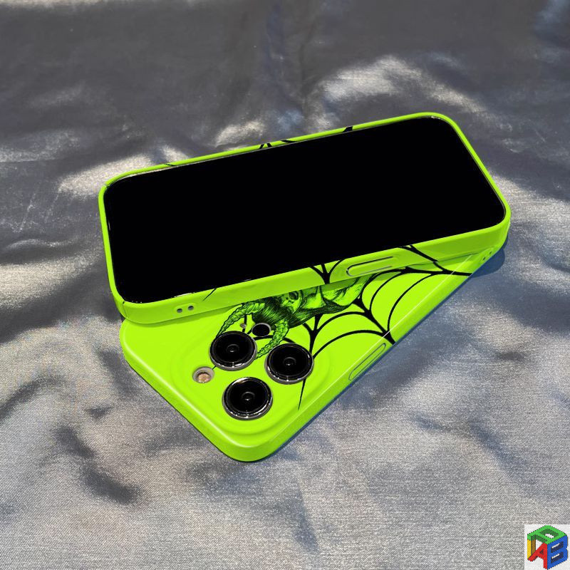 Feilin Spider-Man เปลือกโทรศัพท์มือถือสําหรับ iPhone 15/16/17Promax 14plus Ultra-Thin Iphone13/12/11 อินเทรนด์ Xsmax เคสแข็ง - รูปที่ 4