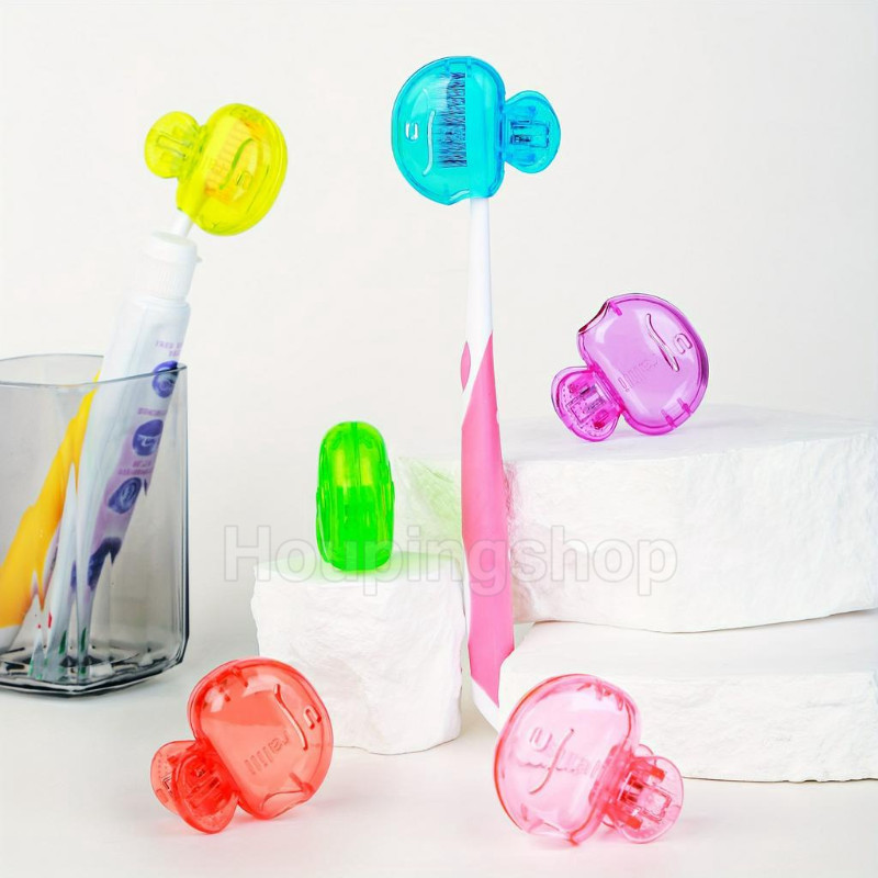 1pcs Travel หัวแปรงสีฟันครอบคลุมแปรงสีฟัน Protector หมวกแปรง Pod Case ป้องกันแบบพกพาคลิปพลาสติกสําหรับการเดินทางในครัวเรือนได้ดี ราคา ถูกที่สุด ดีลบีเคเค แกลเลอรีภาพที่ 8