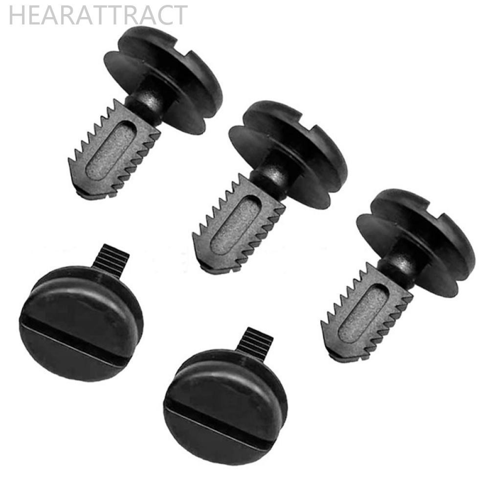 Hearattract 10 ชิ้นฝาครอบแบตเตอรี่รถยนต์คลิป Trunk ฝาปิด Dash ฝาครอบ Boot Lining Trim 51471945266 สําหรับ BMW E46 E39 E60 E34 E30 E92 E90 F10 K7S8